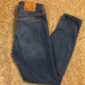 J.CREW Toothpick skinny jeans